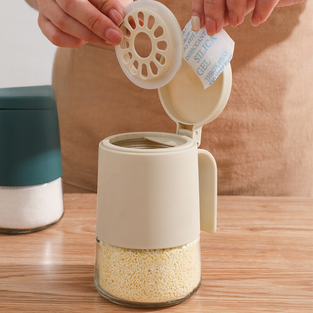 Préservez la saveur des épices - bouteille innovante résistante à l'humidité !