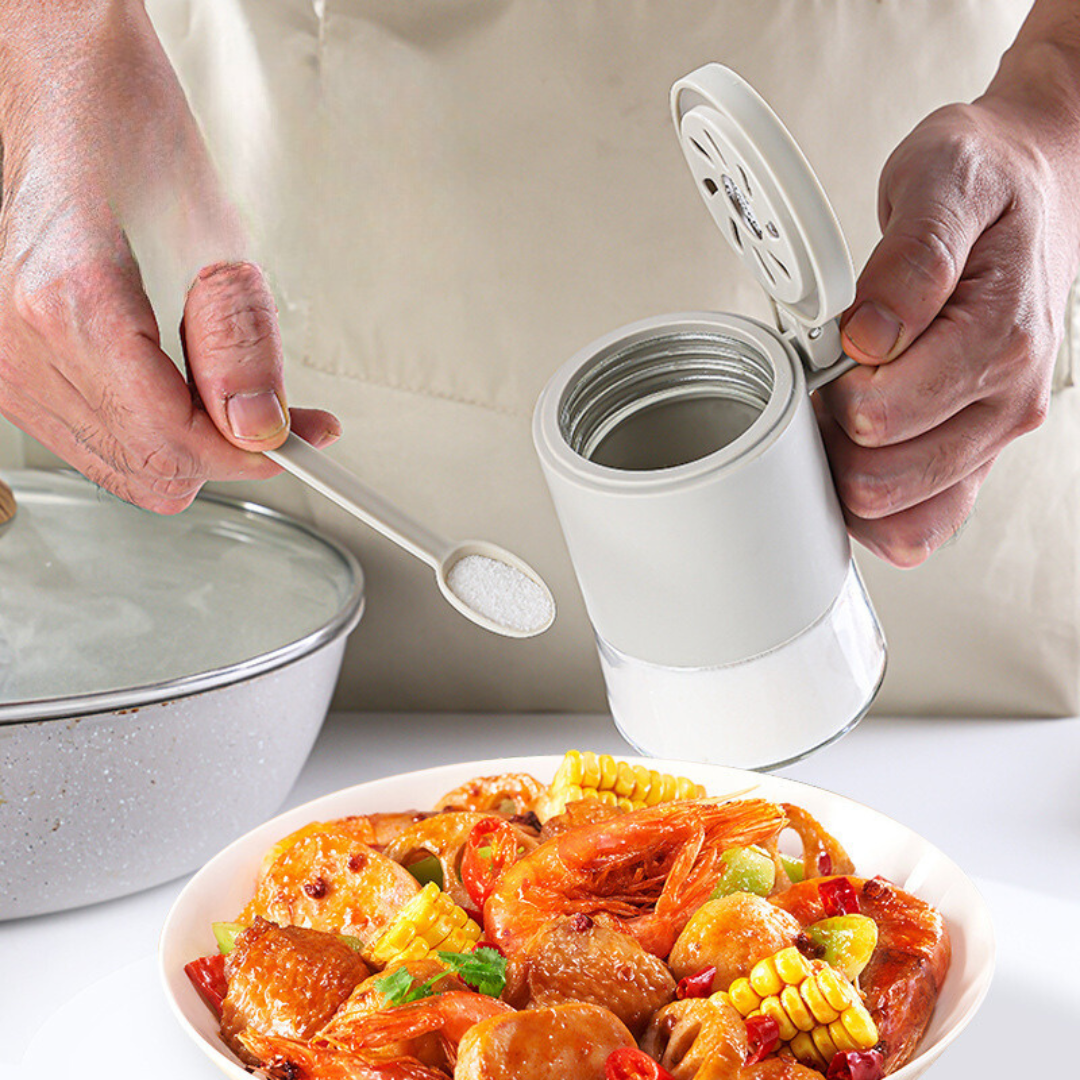 Préservez la saveur des épices - bouteille innovante résistante à l'humidité !