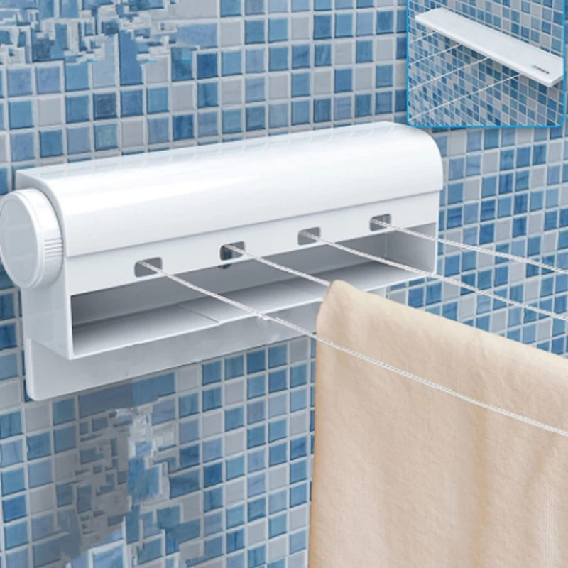 BAYTIGO® Corde à linge intérieure rétractable pour un séchage plus facile et plus rapide