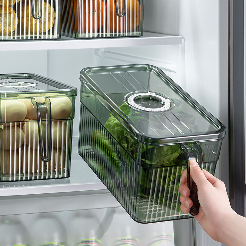 Boîtes de conservation de fruits et légumes pour le réfrigérateur - conservent la fraîcheur jusqu'à 7 jours