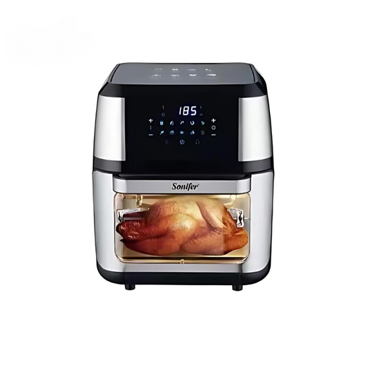 قلاية هوائية كهربائية متعددة الوظائف بشاشة لمس رقمية، سعة كبيرة 12 لتر