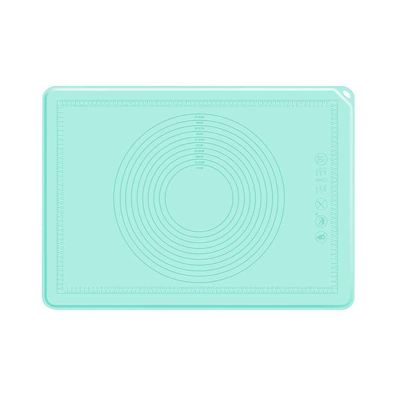 Grand tapis en silicone + 2 moules à gâteaux en acier inoxydable 🍰