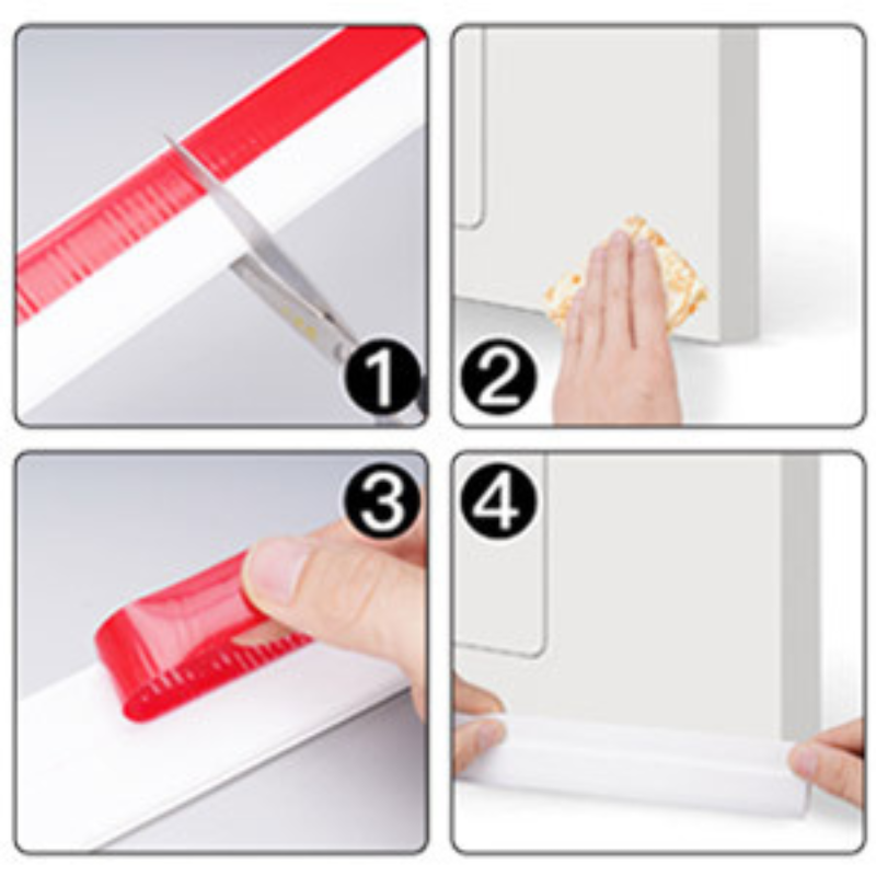 Brosse en silicone + joint sous porte en cadeau 🎁