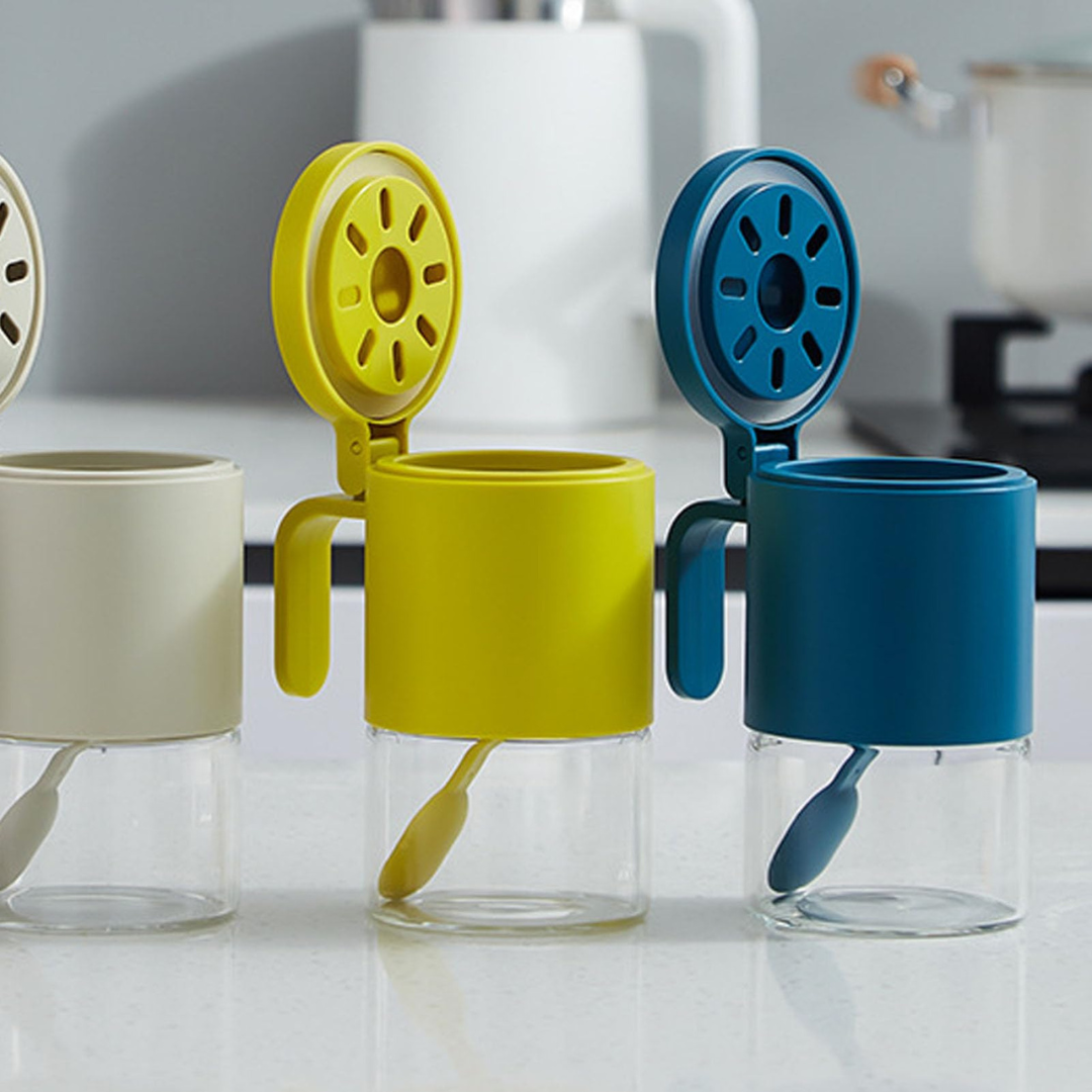 Préservez la saveur des épices - bouteille innovante résistante à l'humidité !