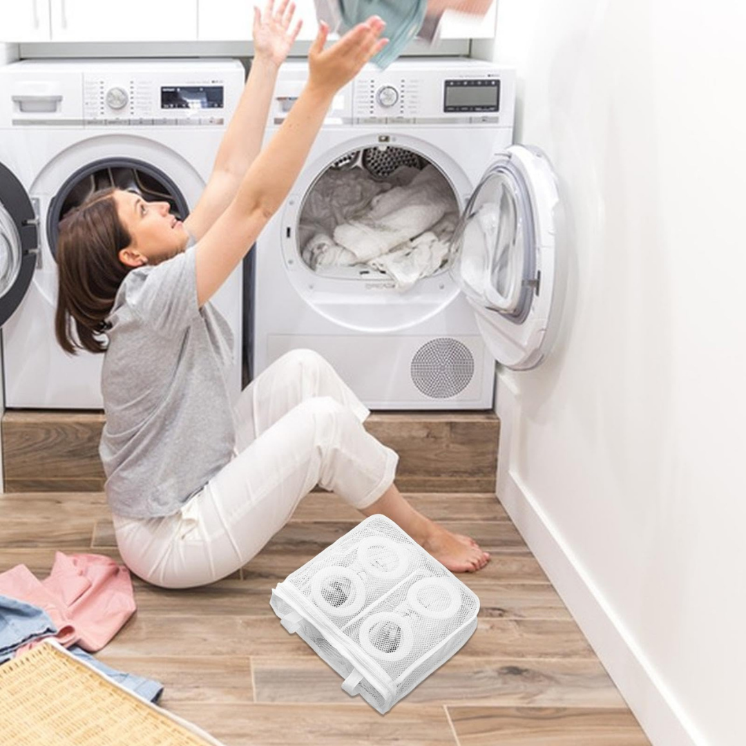 حقيبة تنظيف الأحذية – حقيبة غسيل الأحذية للغسالة