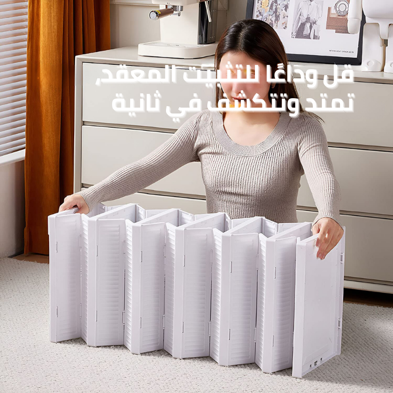 BAYTIGO® صندوق تخزين الأحذية بواجهة شفافة، قابل لتجميع بدون تركيب