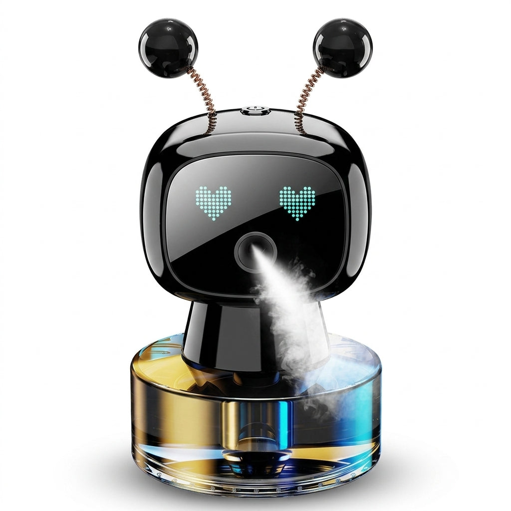 🤖 روبو ذكي كيعطر سيارتك تلقائياً وعيونو كتضوي