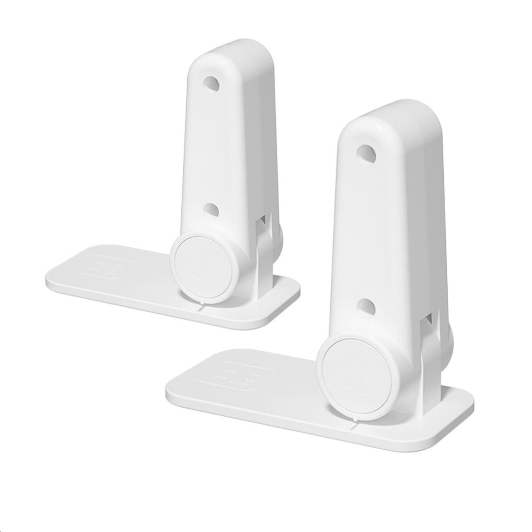 Verrou de sécurité pour poignée de porte, facile à installer sans outils. Idéal pour protéger les enfants et prévenir l'ouverture accidentelle des portes. Solution de sécurité pratique pour la maison.