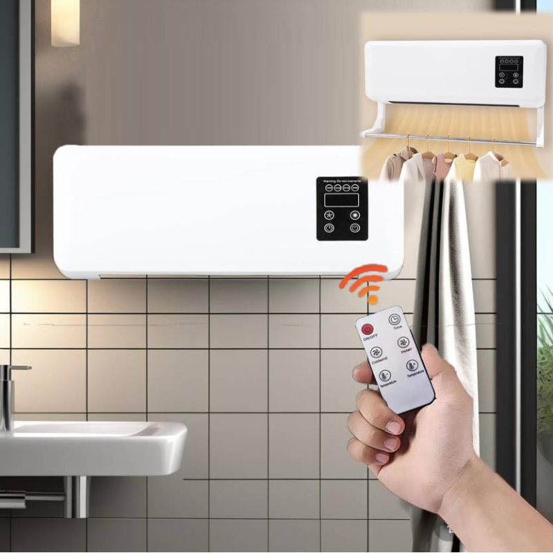 جهاز التدفئة والتبريد الحائطي 2 في 1