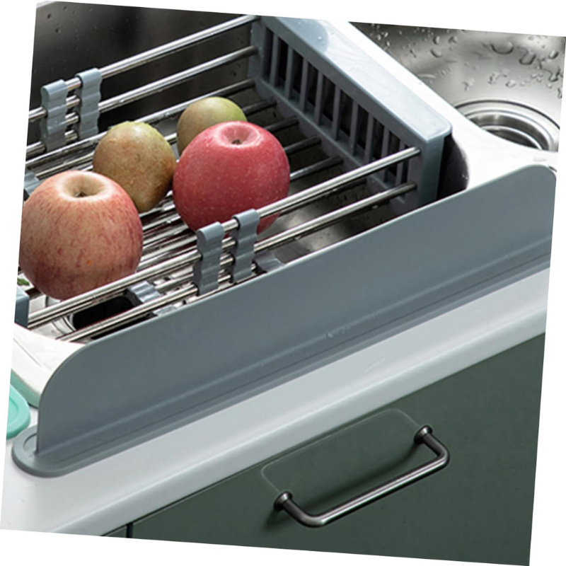 Protecteur d'évier de cuisine en silicone flexible