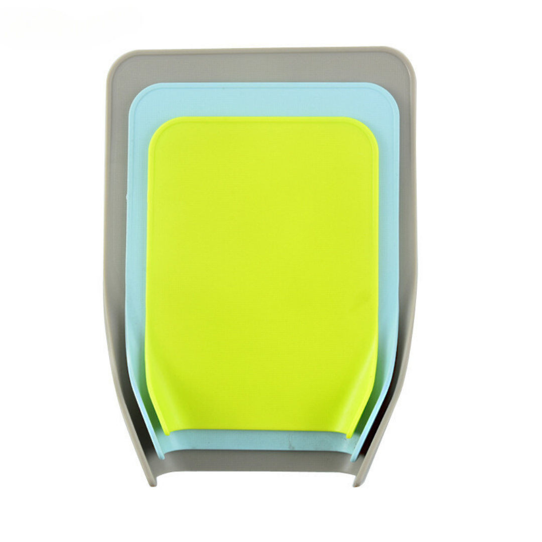 طقم ألواح تقطيع بلاستيكية متعددة الوظائف