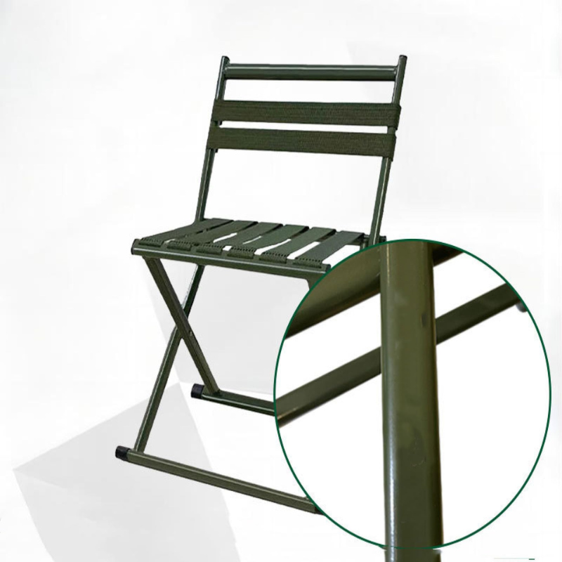 La chaise pliante en métal BAYTIGO® est idéale pour les pique-niques et les jardins