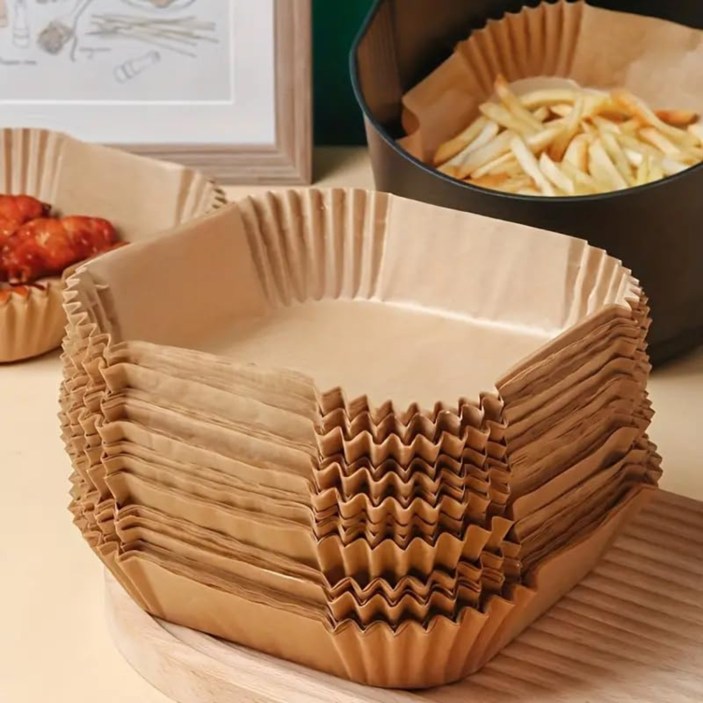 ورق القلاية الهوائية بالمغرب Air Fryer Paper Maroc