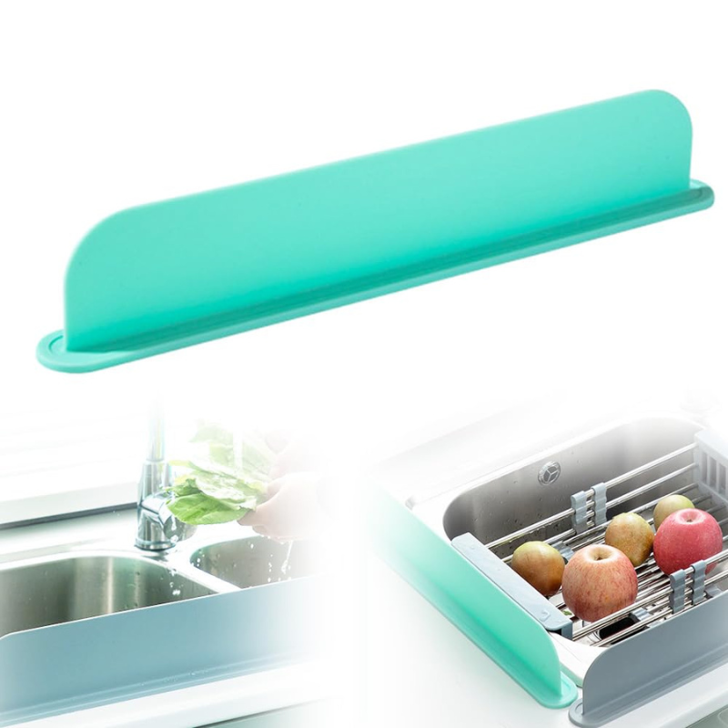Protecteur d'évier de cuisine en silicone flexible