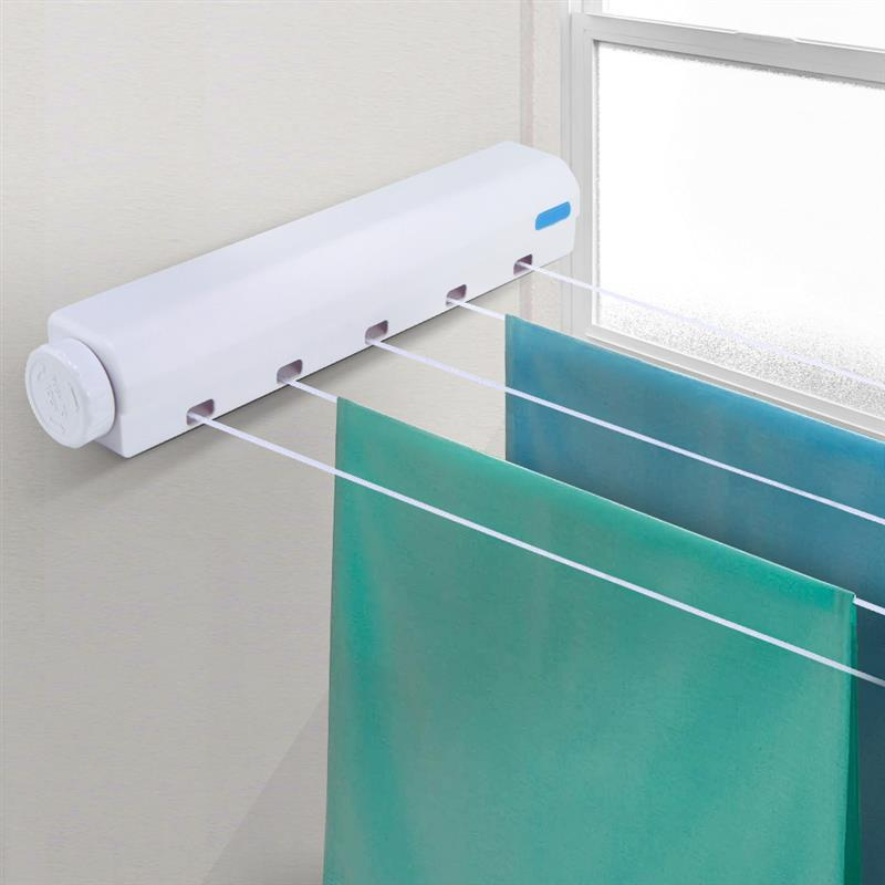 BAYTIGO® Corde à linge intérieure rétractable pour un séchage plus facile et plus rapide