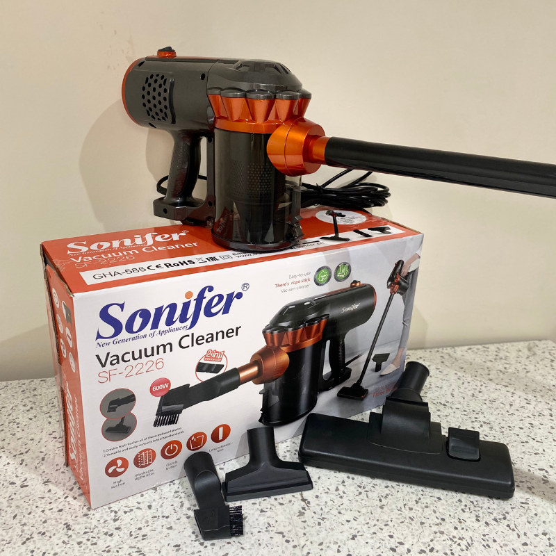 المكنسة الكهربائية 2 في 1 من sonifer