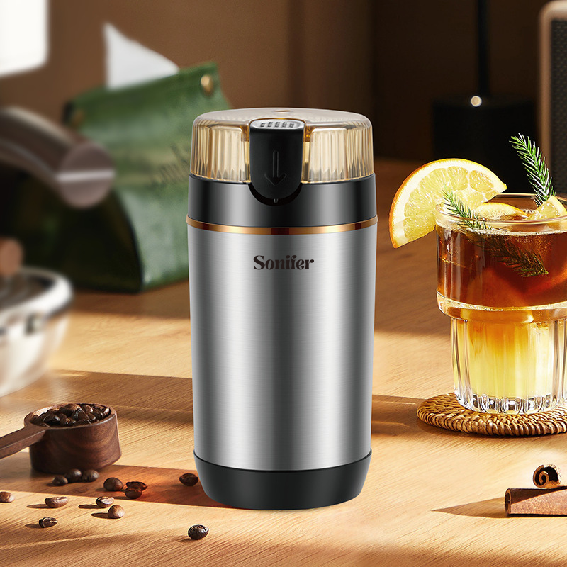 BAYTIGO® Mini moulin à café électrique pour légumineuses et épices à la maison