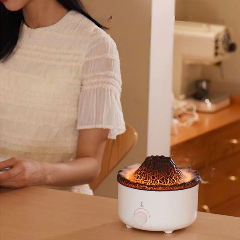 Diffuseur d'huiles essentielles d'aromathérapie BAYTIGO® Fire Flame