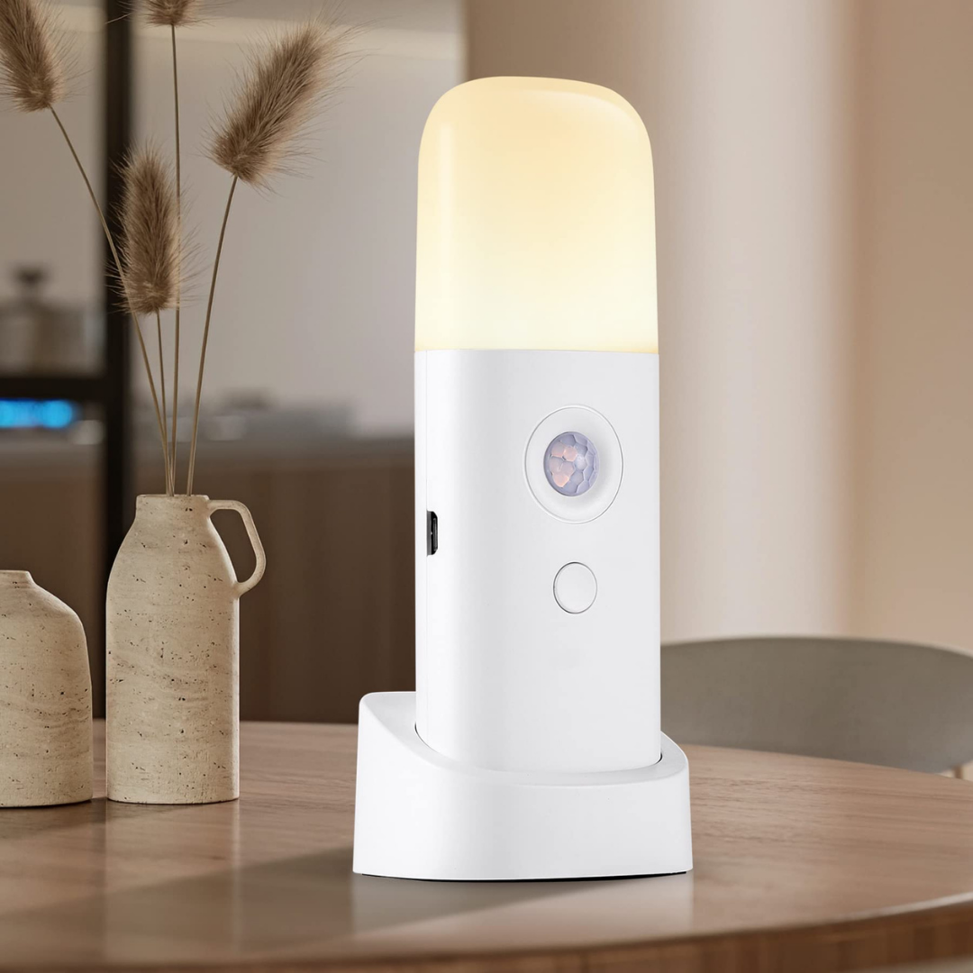Illuminez votre espace facilement – ​​veilleuse à détection de mouvement