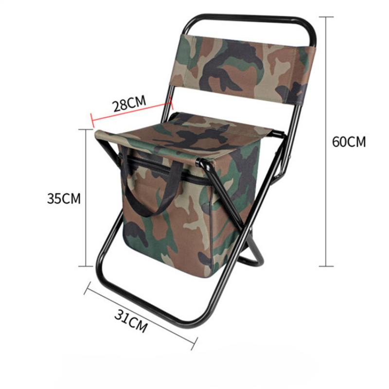 BAYTIGO® Chaise pliante en aluminium , légère et portable pour la randonnée et le camping