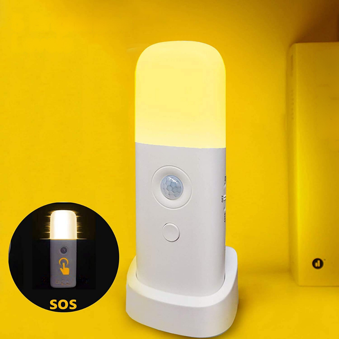 Illuminez votre espace facilement – ​​veilleuse à détection de mouvement