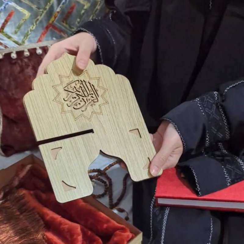 باك الصلاة الخشبي 5 في 1: الأناقة والخشوع في بيتكم