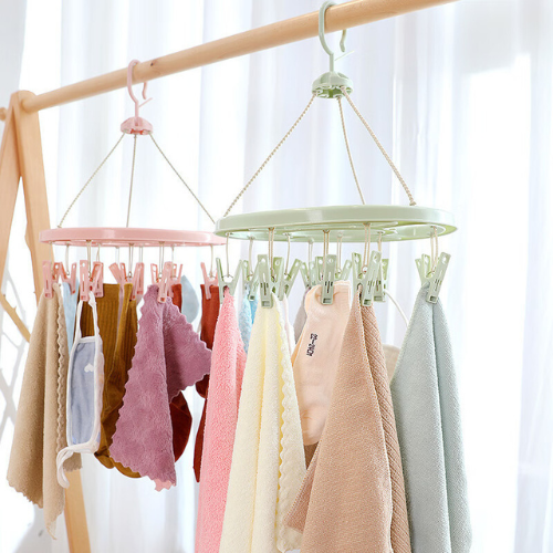 Pack d'organisation (3 en 1) : Panier à linge compartimenté + Cintre intelligent - Cadeau 🎁