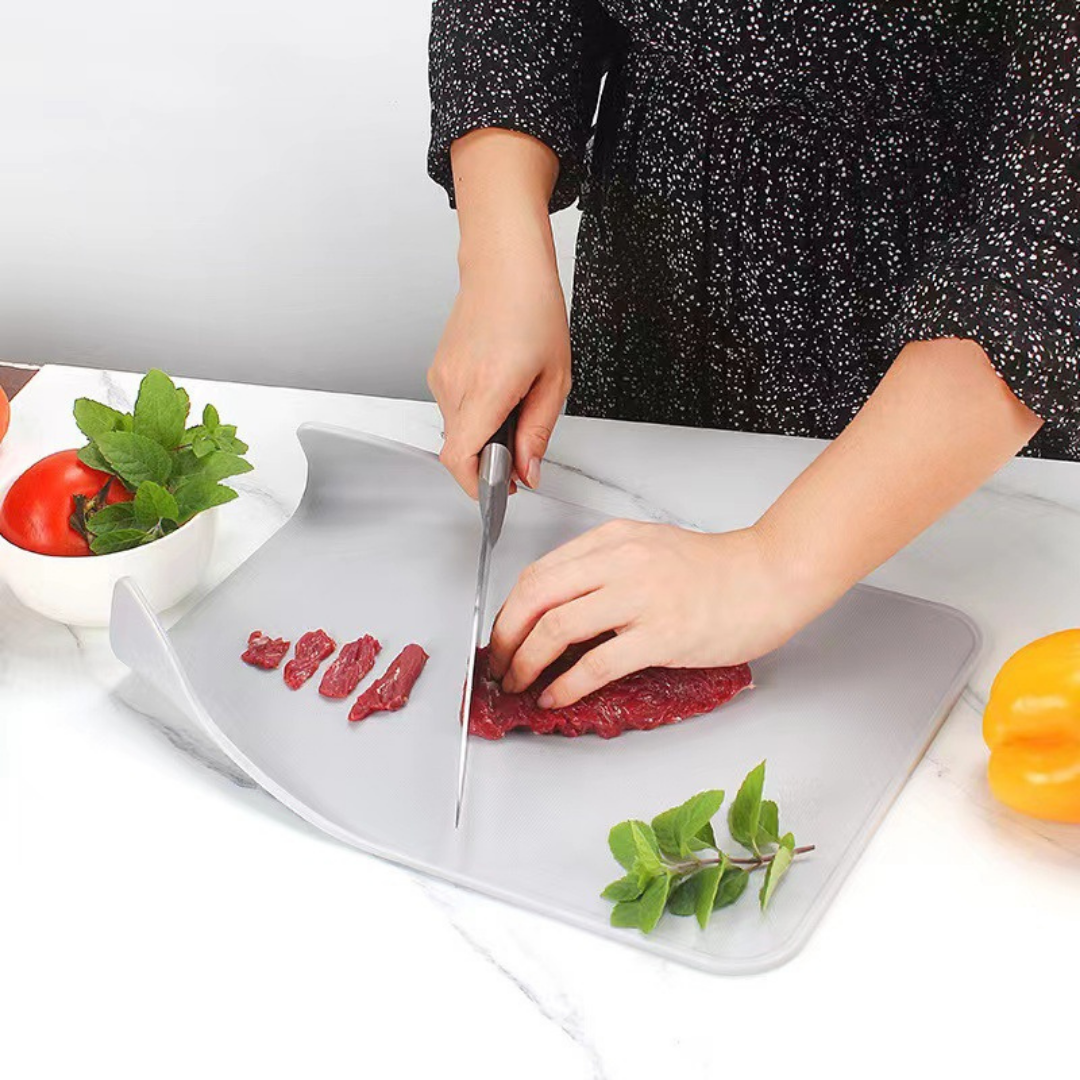 طقم ألواح تقطيع بلاستيكية متعددة الوظائف