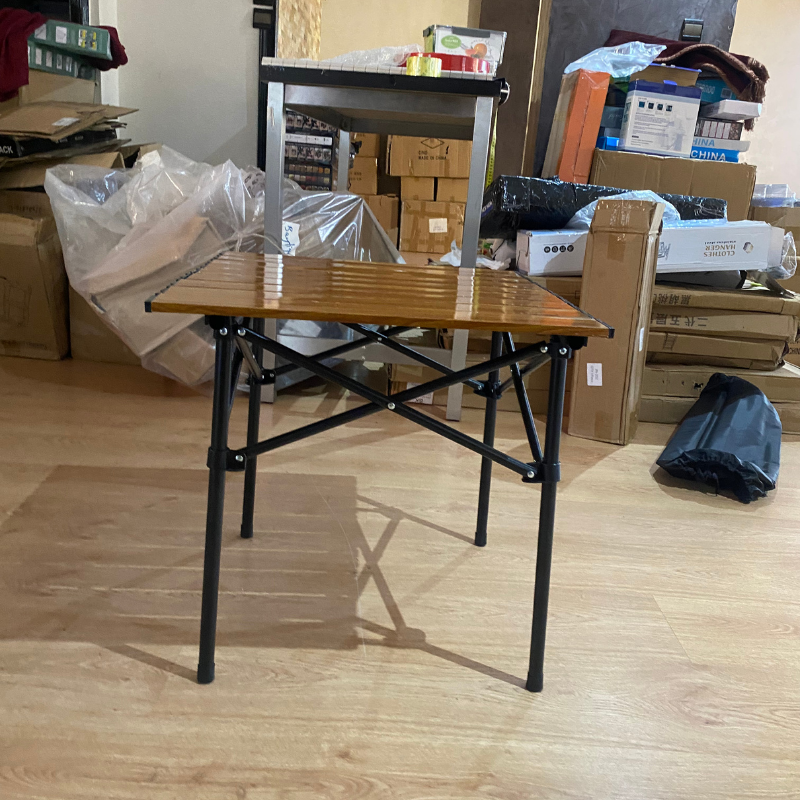 Table légère et pliable - parfaite pour le camping, les pique-niques, la plage et même votre maison
