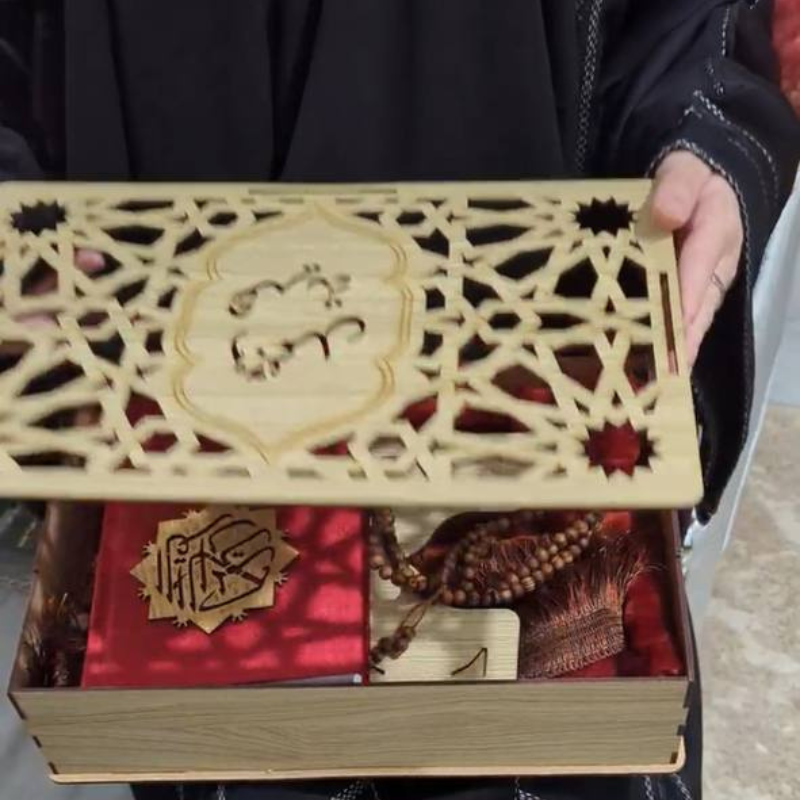 باك الصلاة الخشبي 5 في 1: الأناقة والخشوع في بيتكم