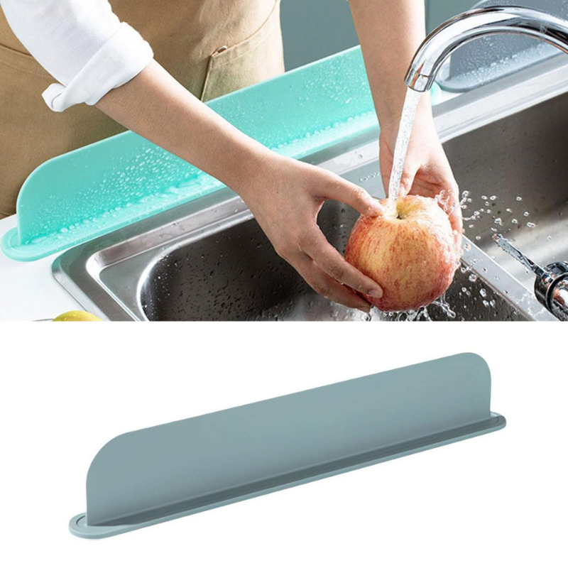 Protecteur d'évier de cuisine en silicone flexible