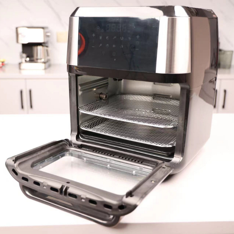 Friteuse à air électrique multifonctionnelle BAYTIGO® avec écran tactile numérique, grande capacité 12L