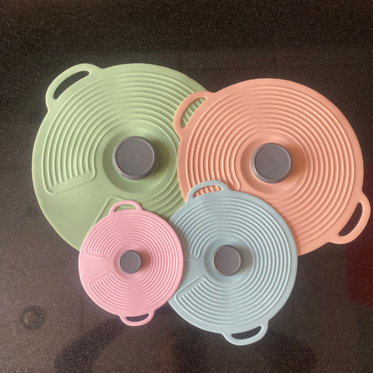 BAYTIGO® Un lot de couvercles en silicone multi-usages de différentes tailles avec un cadeau 🎁