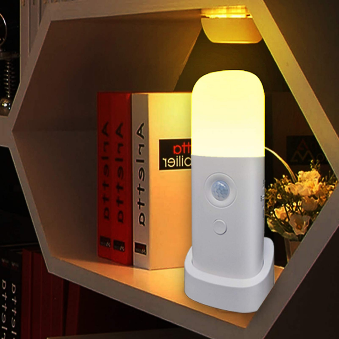 Illuminez votre espace facilement – ​​veilleuse à détection de mouvement