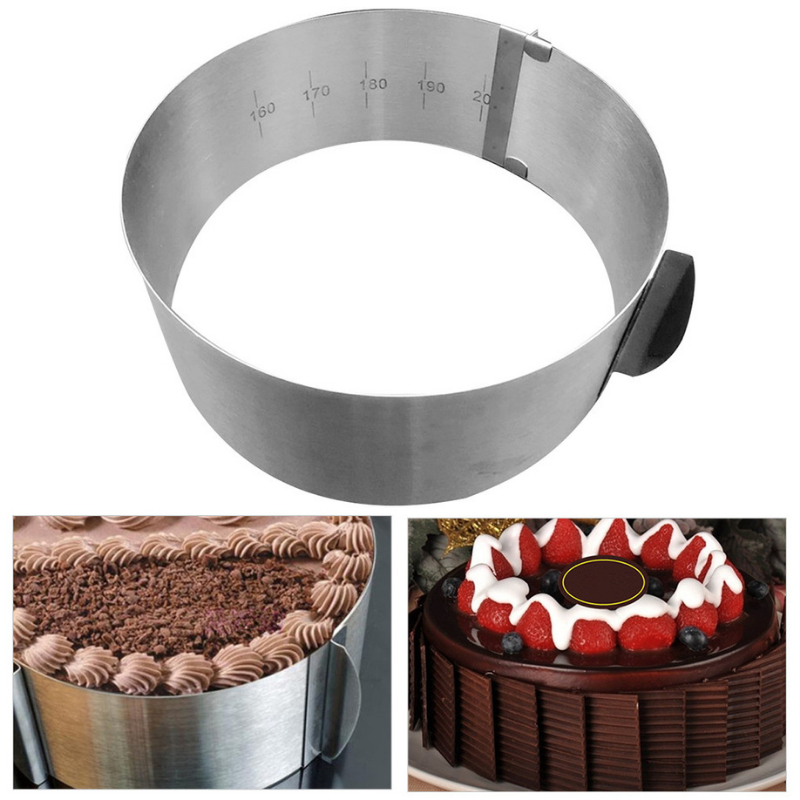 Pack d'ustensiles pour la préparation des pâtisseries de l'Aïd – Tapis, rouleau, découpeur, et moule à gâteau en inox.