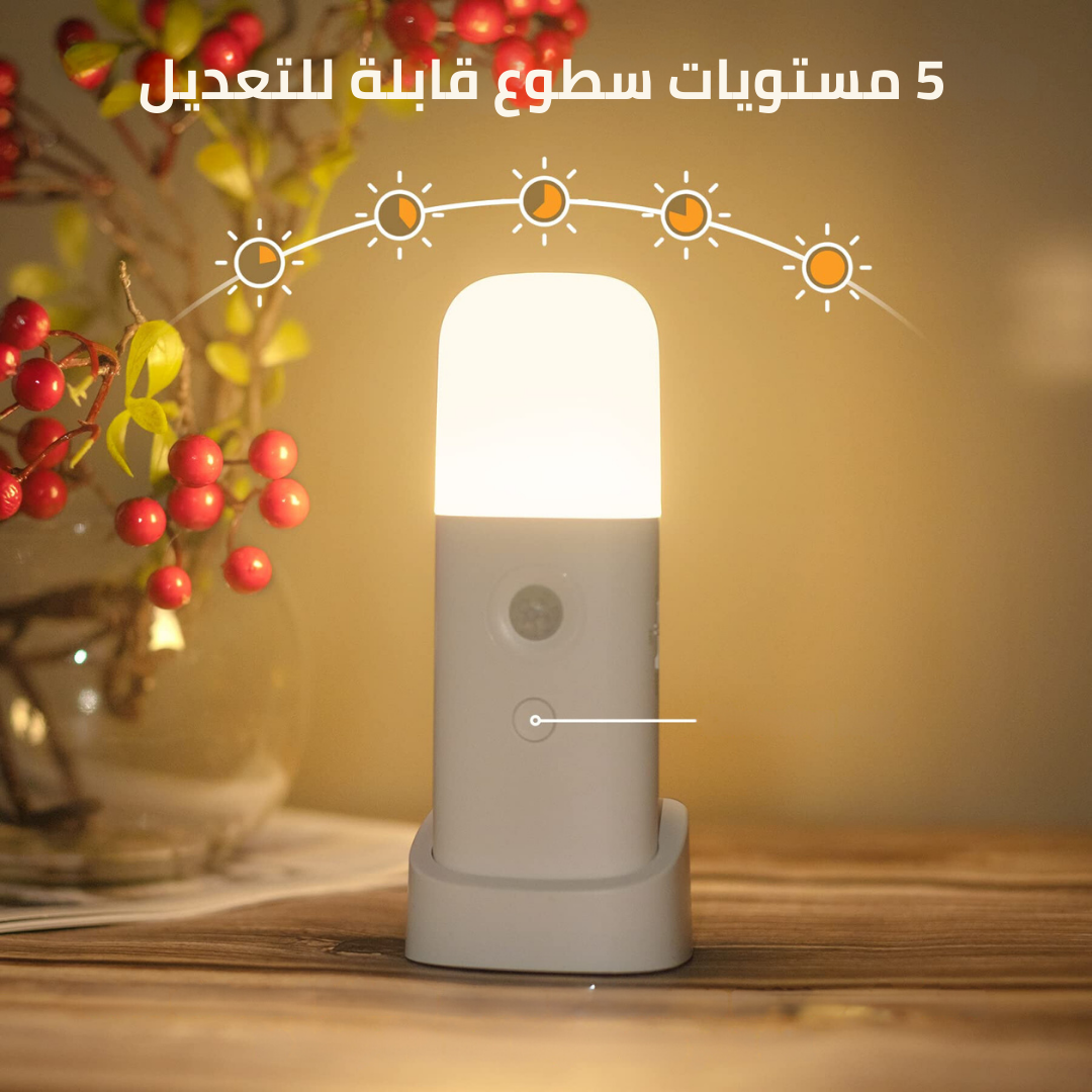 Illuminez votre espace facilement – ​​veilleuse à détection de mouvement