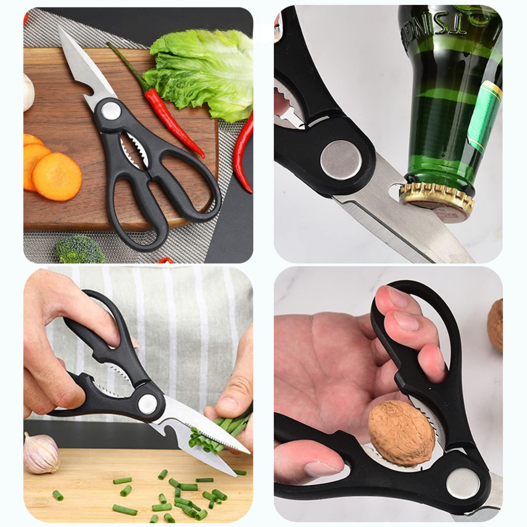 Ensemble de cuisine en acier inoxydable 7 pièces