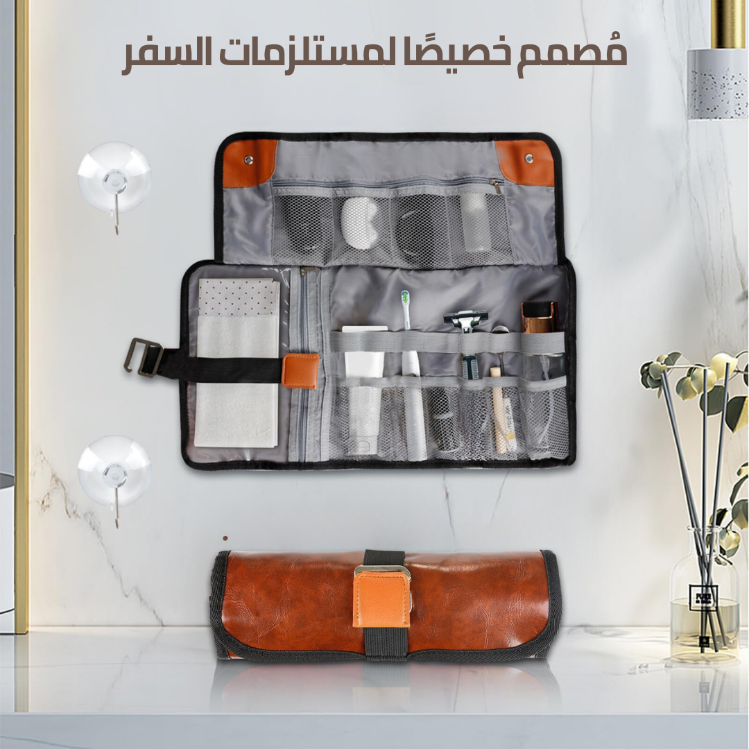 Trousse de toilette de voyage BAYTIGO® Conception compacte à bille, idéale pour les hommes