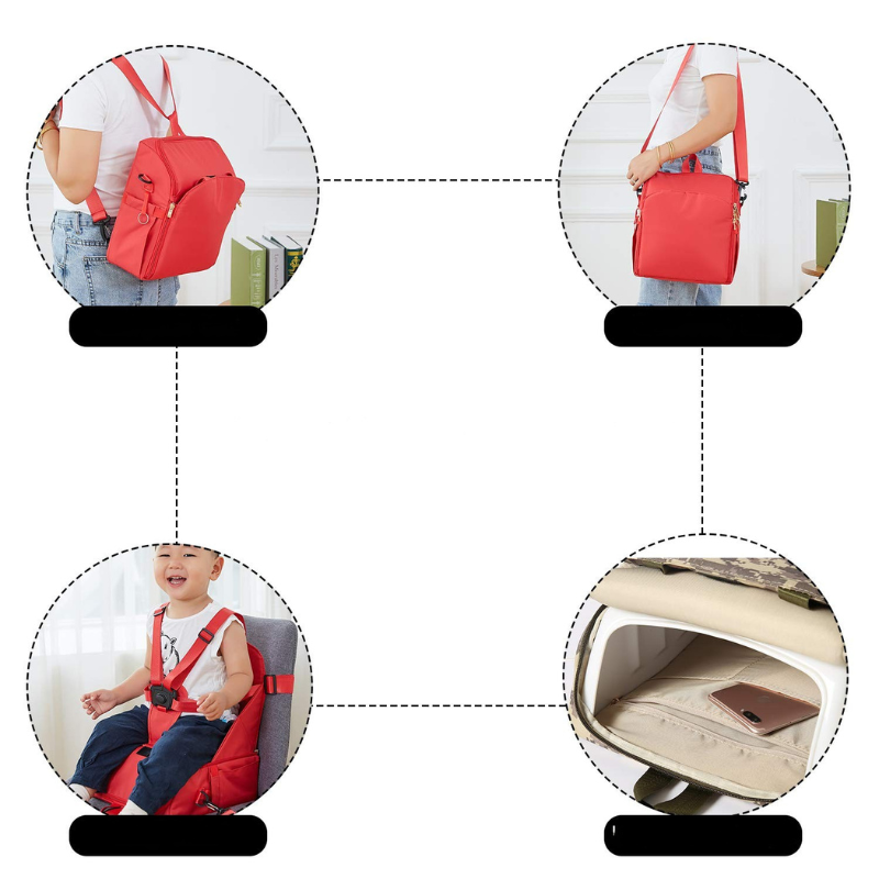 Enfin, sortez confortablement avec la chaise portable qui changera votre vie avec votre enfant.