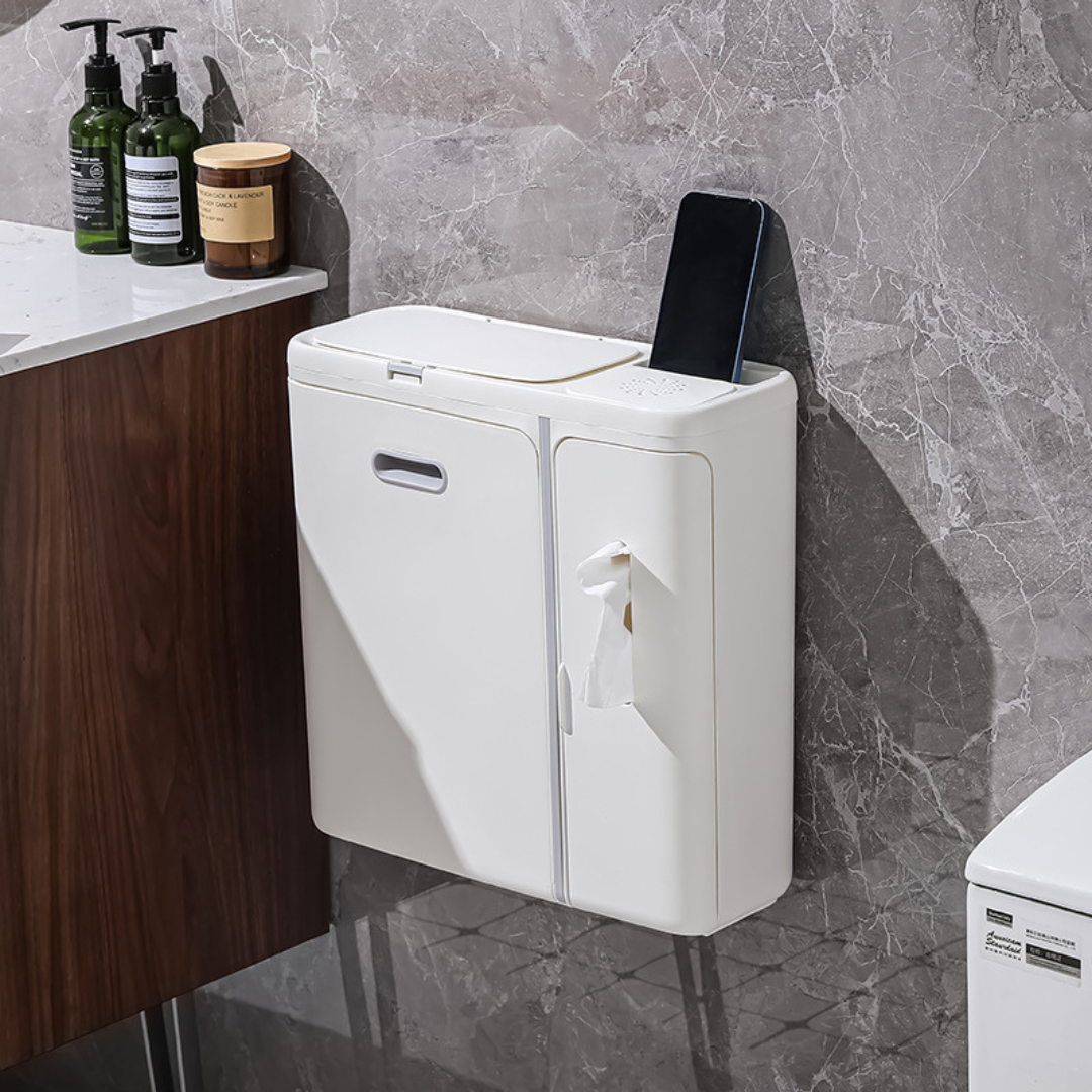 BAYTIGO® Gardez votre maison propre et organisée avec cette élégante poubelle suspendue