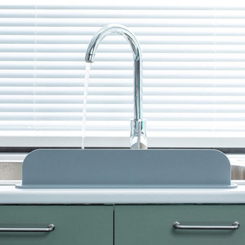 Protecteur d'évier de cuisine en silicone flexible