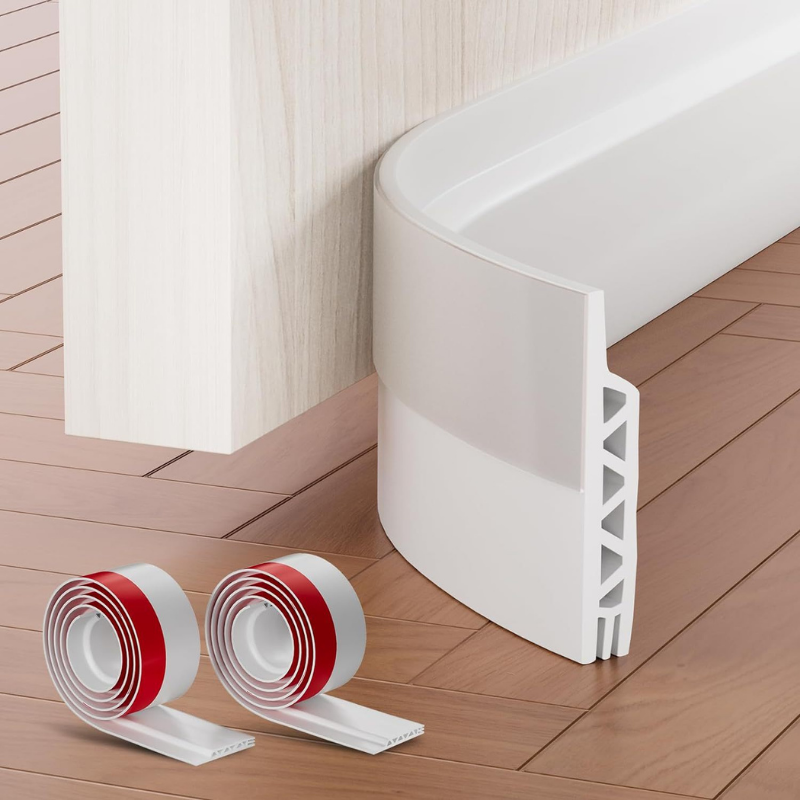 Brosse en silicone + joint sous porte en cadeau 🎁