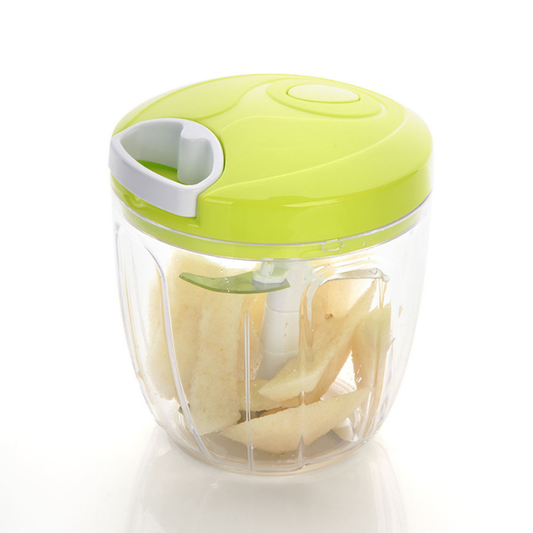 Coupe-légumes manuel pour une préparation rapide et facile des aliments. Idéal pour découper fruits et légumes, rendant la cuisson plus efficace et agréable. Parfait pour une utilisation quotidienne dans la cuisine.