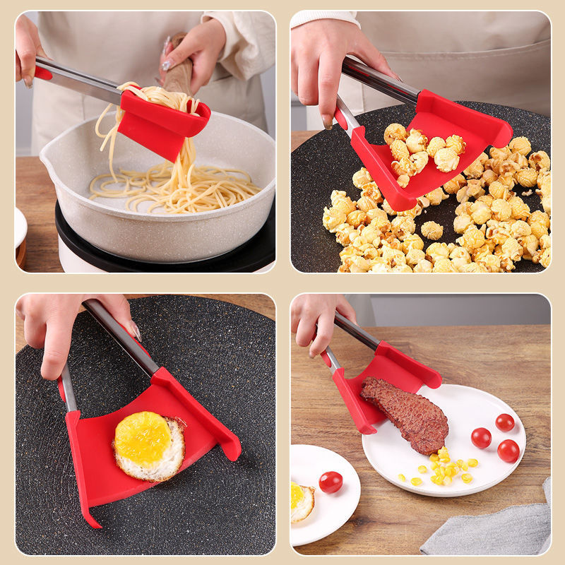 مجموعة الأغطية من سيليكون ومعاها الملقط العجيب 2 في 1 هدية! 🎁