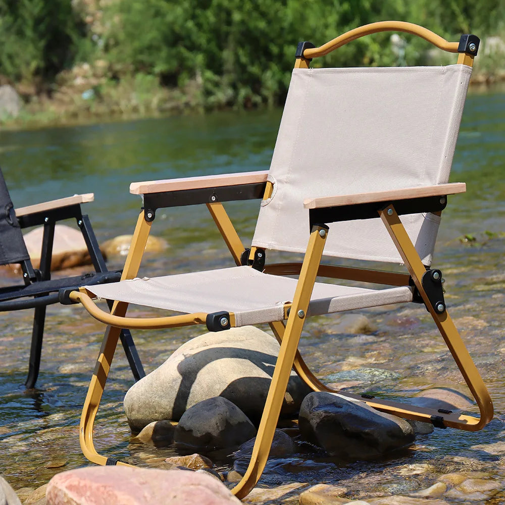 🔥 La chaise de camping pliante de luxe – Légèreté, confort et résistance !