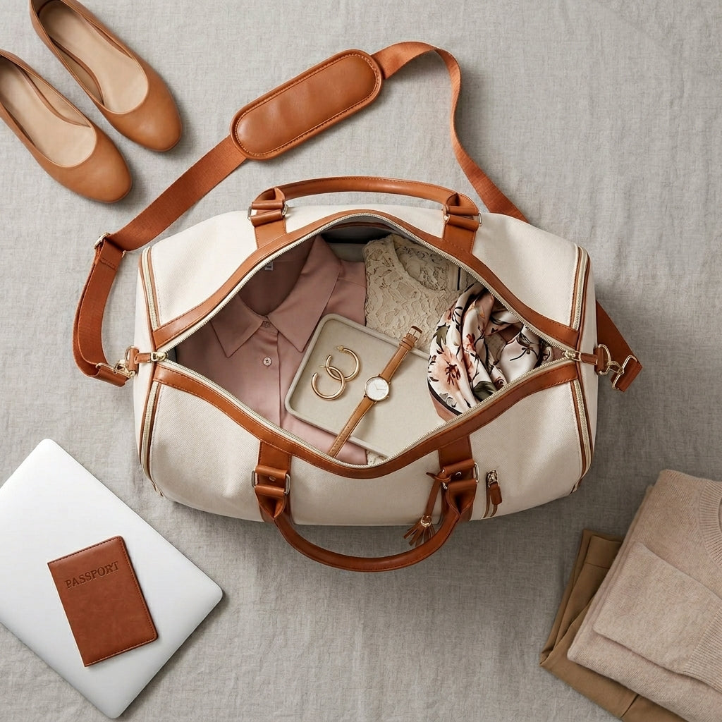 Un seul sac suffira pour tout ranger, et vous pouvez même recevoir un sac à chaussures en cadeau.