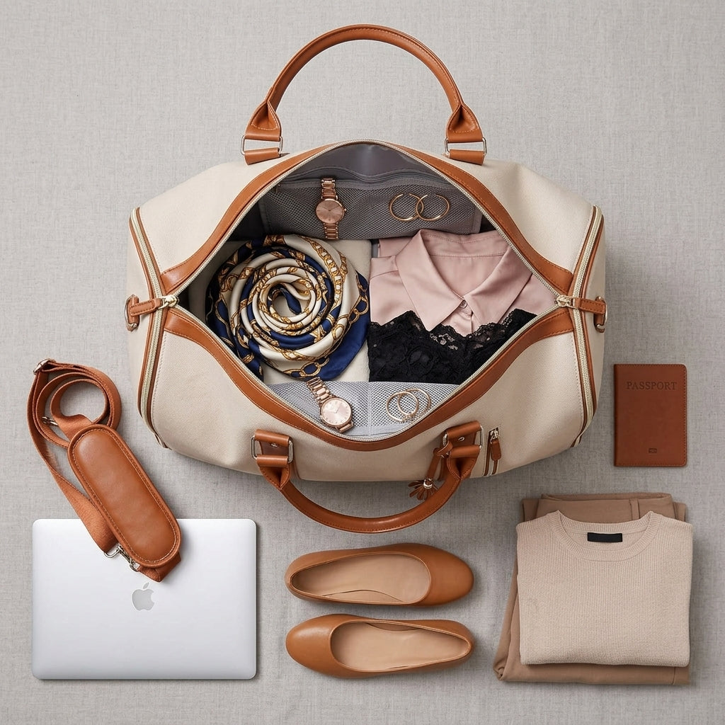 Un seul sac suffira pour tout ranger, et vous pouvez même recevoir un sac à chaussures en cadeau.
