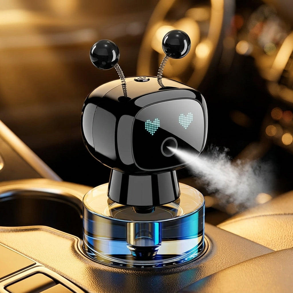 🤖 روبو ذكي كيعطر سيارتك تلقائياً وعيونو كتضوي