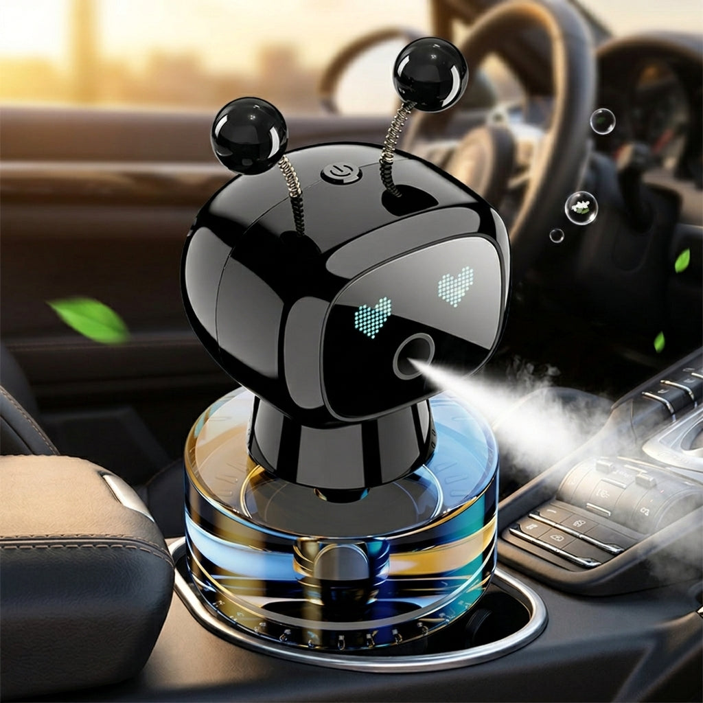 🤖 روبو ذكي كيعطر سيارتك تلقائياً وعيونو كتضوي