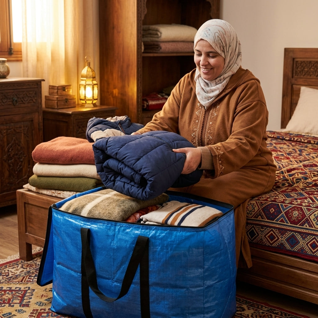Grands sacs de rangement et organisateurs - Imperméables et pliables